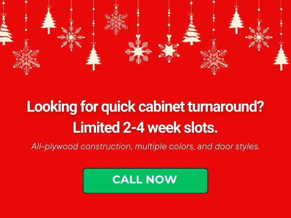 Kitchen Cabinets Offer for Holiday - Mobile Banner